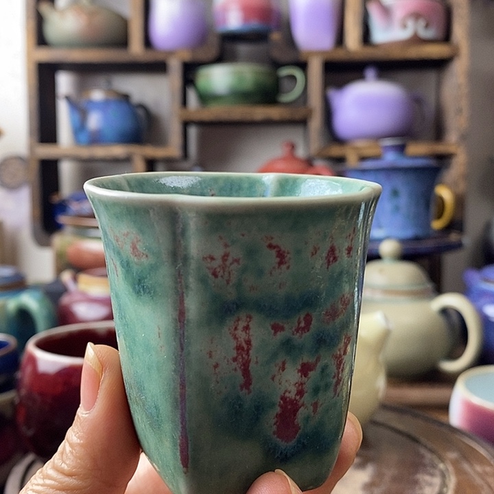 中国神后钧瓷茶具