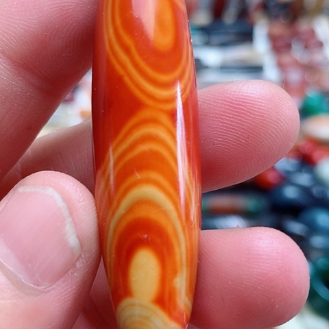 玛瑙/玉髓颈饰合金