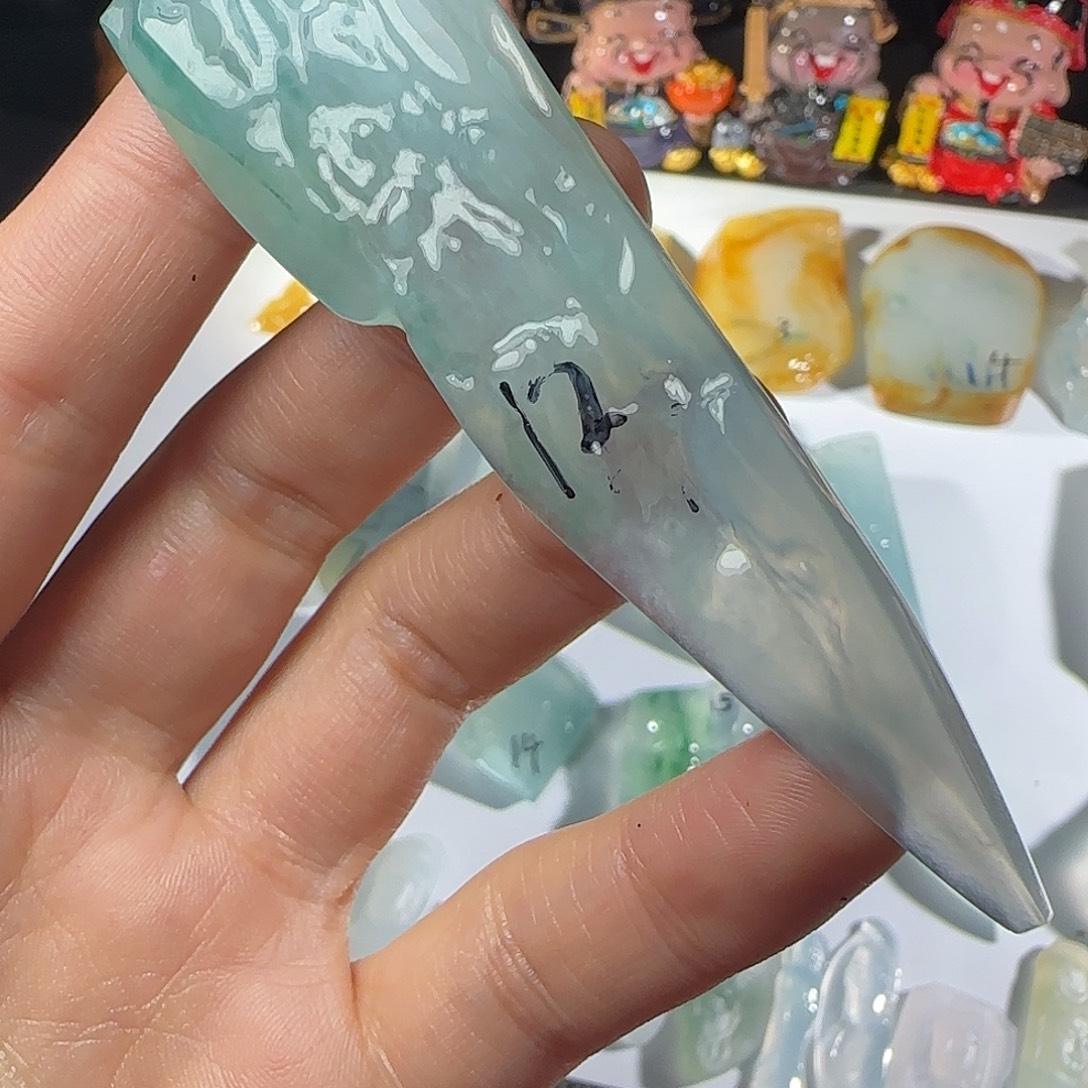 定制翡翠未镶嵌天然缅甸A货翡翠