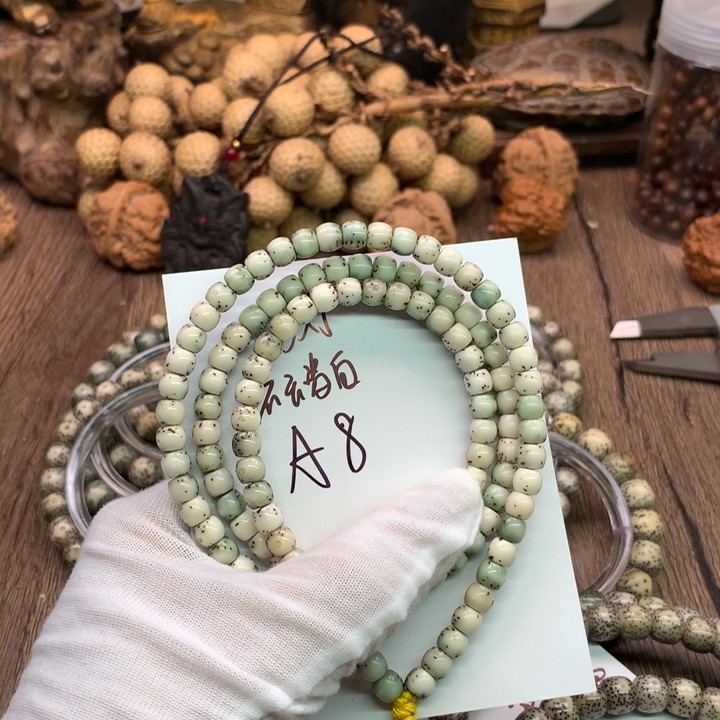 吊坠星月菩提?***鹏6×5石玉骨瓷糯冰大眼睛