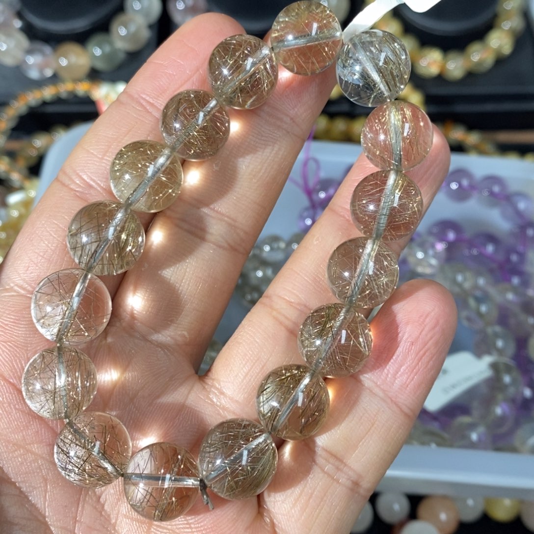 手链未镶嵌水晶银发晶