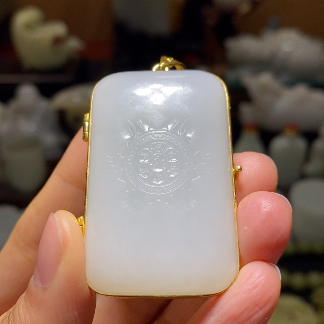 和田玉挂件未镶嵌天****和