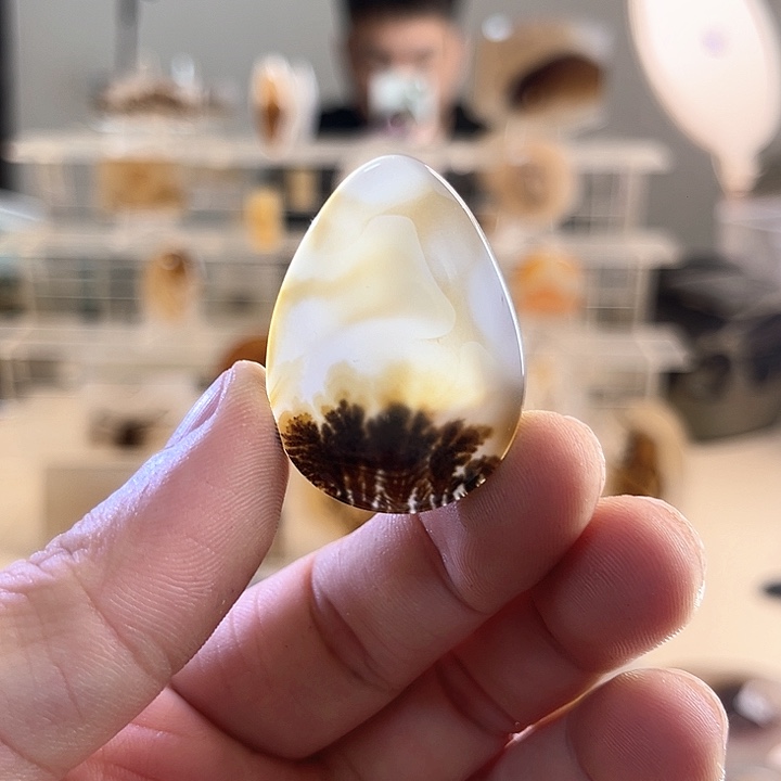 玛瑙/玉髓未镶嵌吊坠(不含链)