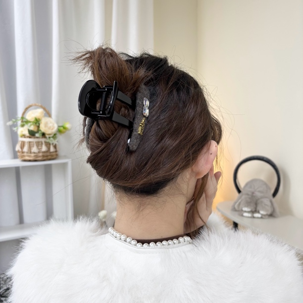 L582夕洛疯帽子8cm抓夹时尚百搭简约气质盘发夹头饰