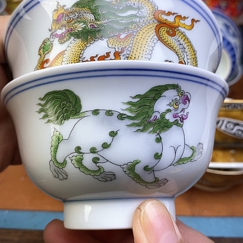 景德镇陶瓷藏式茶碗