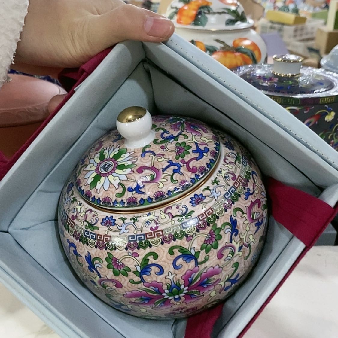 【闪购商品】罐陶瓷茶叶罐密封罐