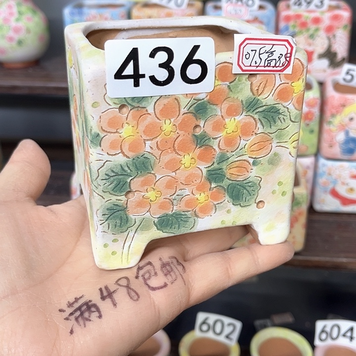 手工制作多肉花盆