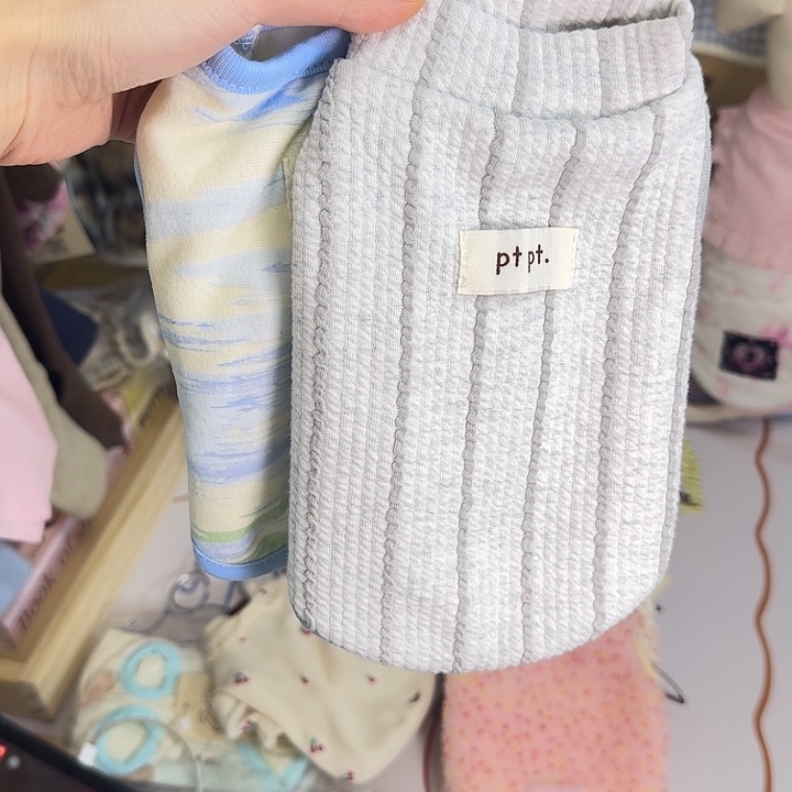 宠物衣服xs两件加绒背心