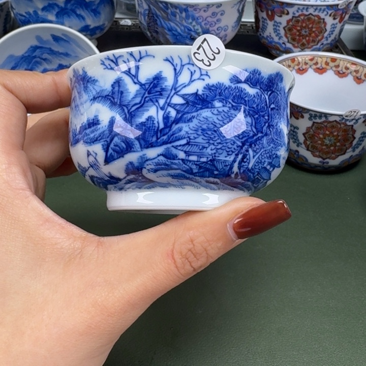 沙沙手工手绘茶具223