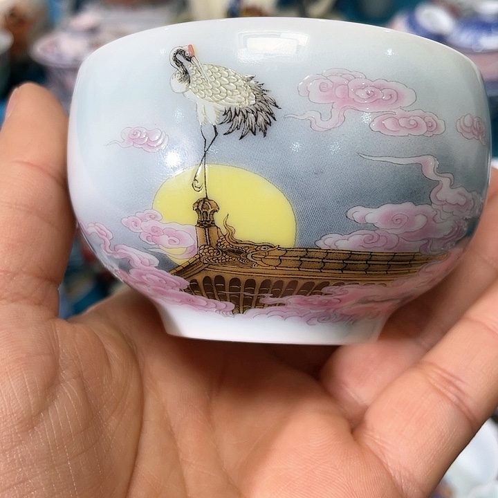 景德镇陶瓷主人杯1245677