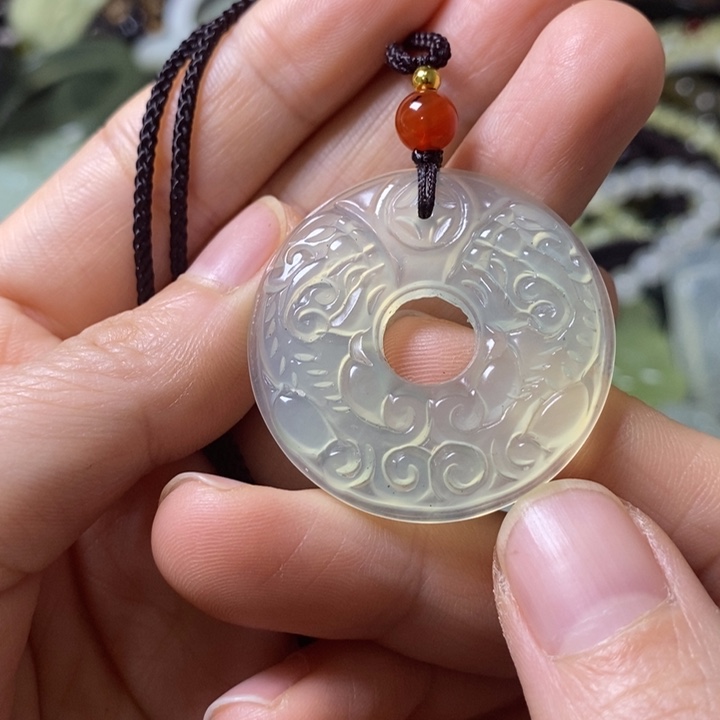 岫玉岫玉挂件未镶嵌