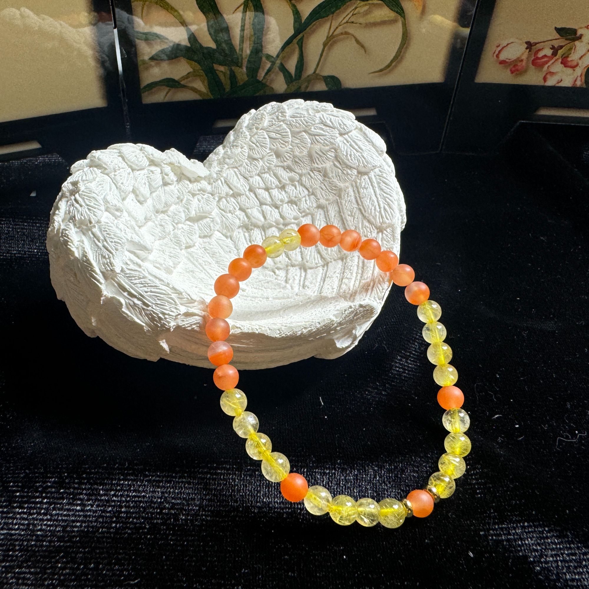 【柿子红了】晶语阁设计款水晶手链