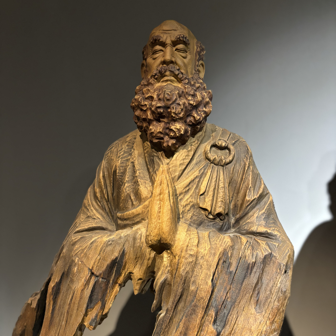 风化老料楠木根雕摆件桌面装饰尺寸40-22-93