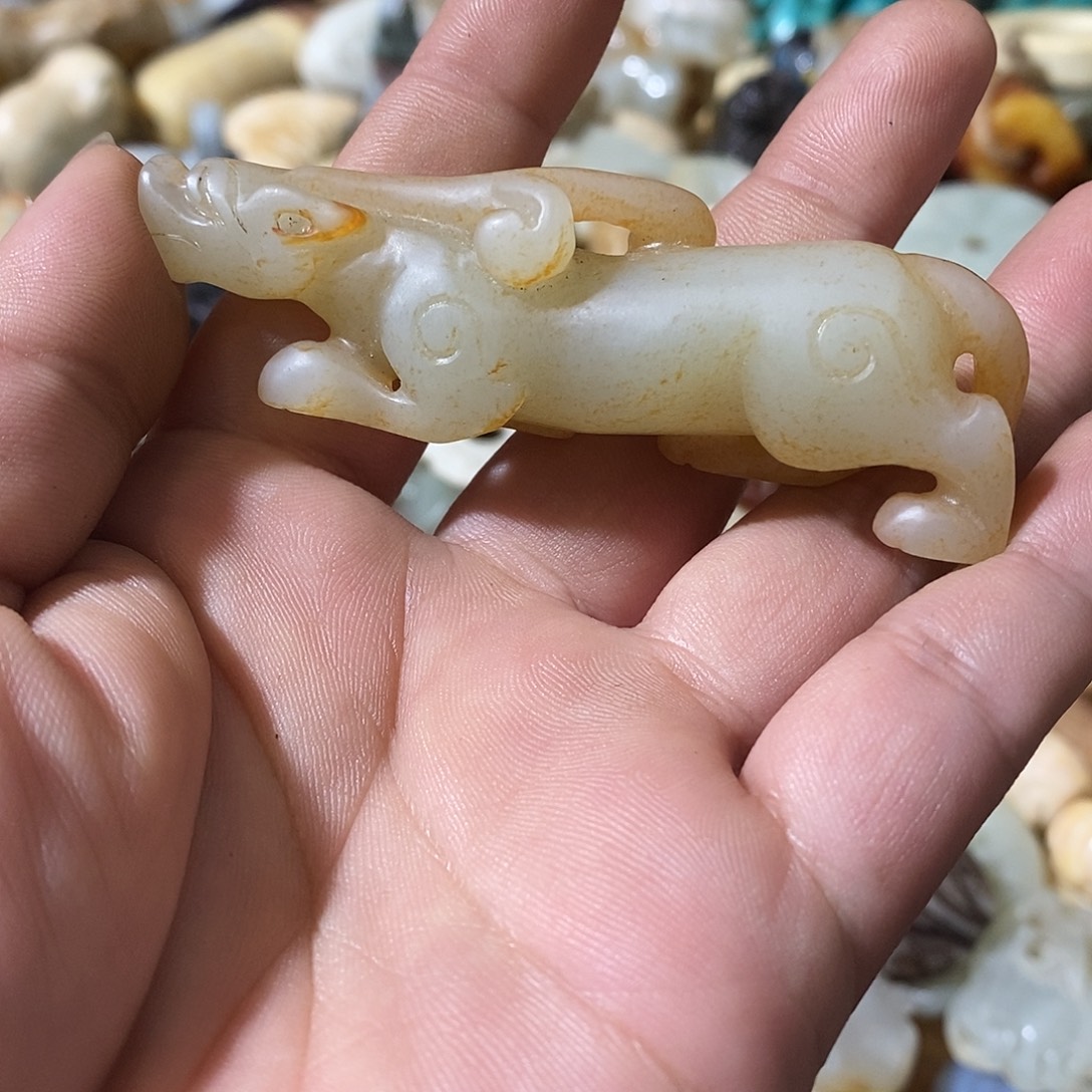 老***王和田玉（糖玉）未镶嵌挂件