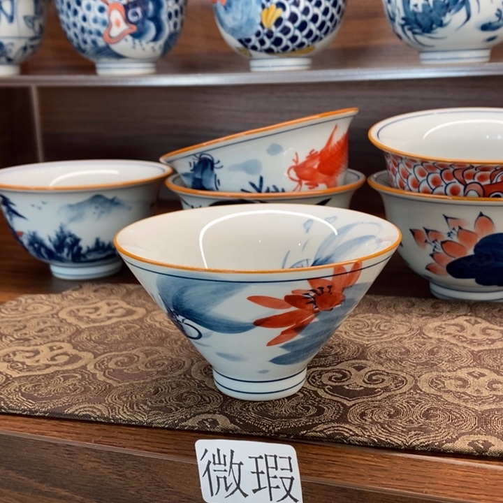 釉下老陶泥手工绘制