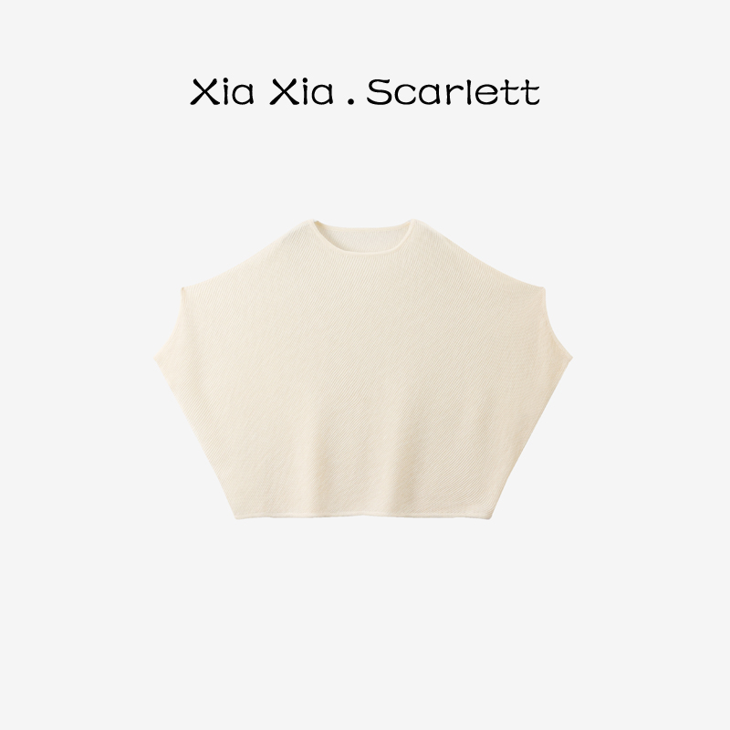 【蝙蝠衫】冰丝针织衫女夏季超好看宽松气质蝙蝠袖上衣女 XX