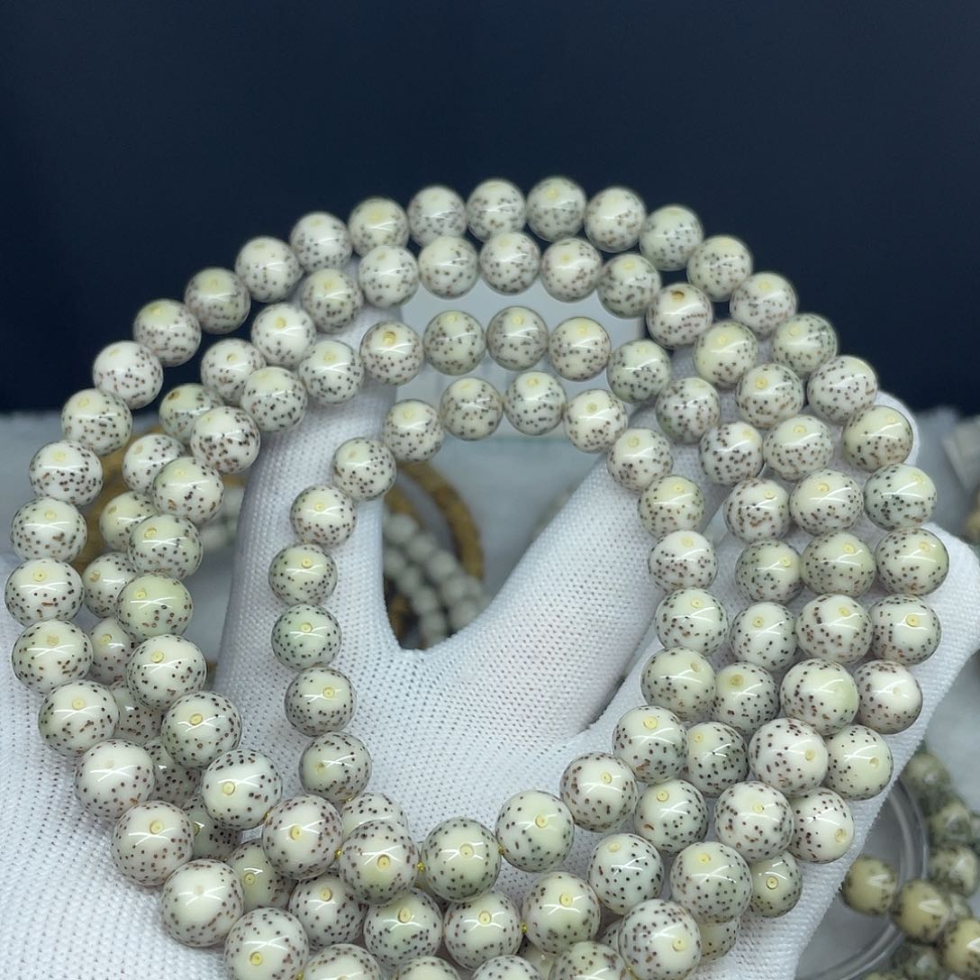 星月菩提手串我***爷9圆珠，月朗星稀