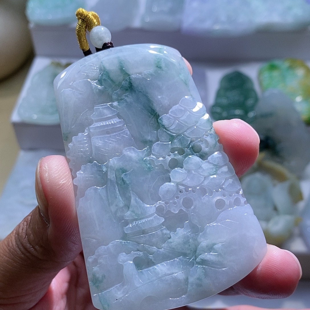 【闪购商品】翡翠颈饰未镶嵌111111111111111