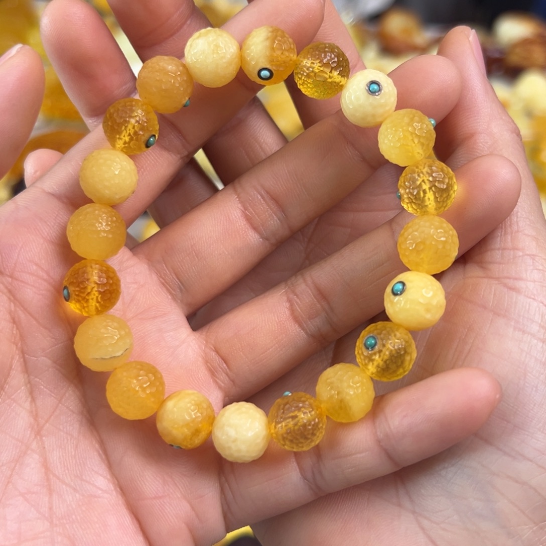 蜜蜡未镶嵌裸石蜜蜡