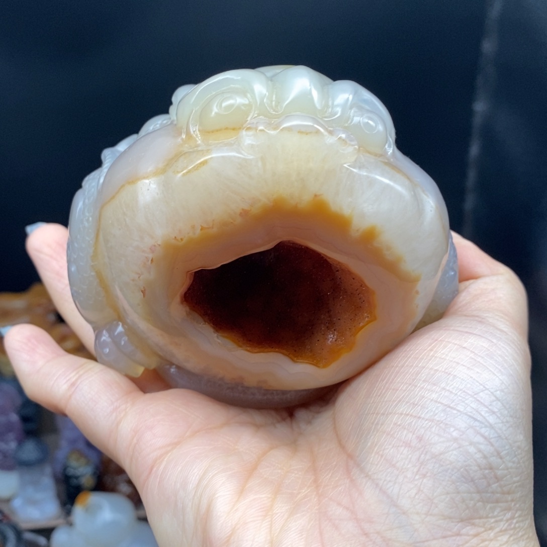 玛瑙/玉髓吊坠(不含链)未镶嵌