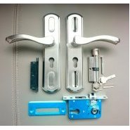 （拍一发三）意利P24可调双舌不锈钢房门锁 (圆头小50整套)