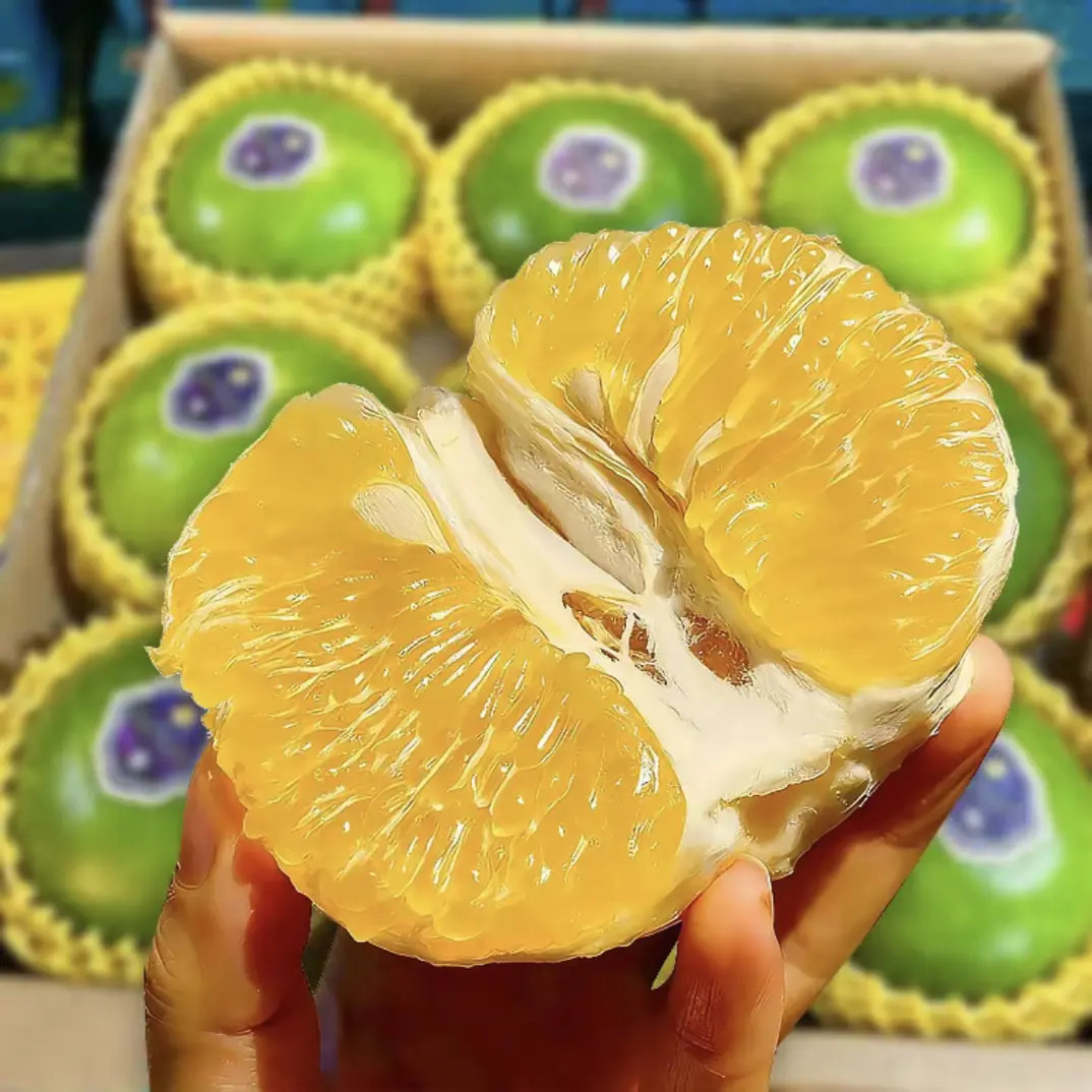 当季生态恐龙蛋绿宝石爆汁青柚冰糖柚子翡翠爆汁葡萄柚清甜多汁