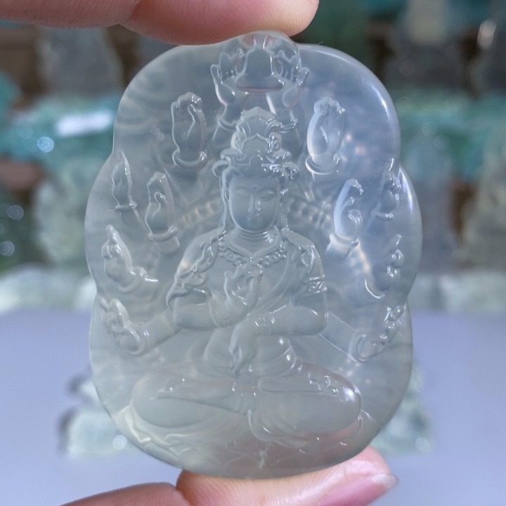 岫玉吊坠未镶嵌吊坠