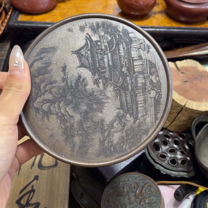 紫檀木类端景台木