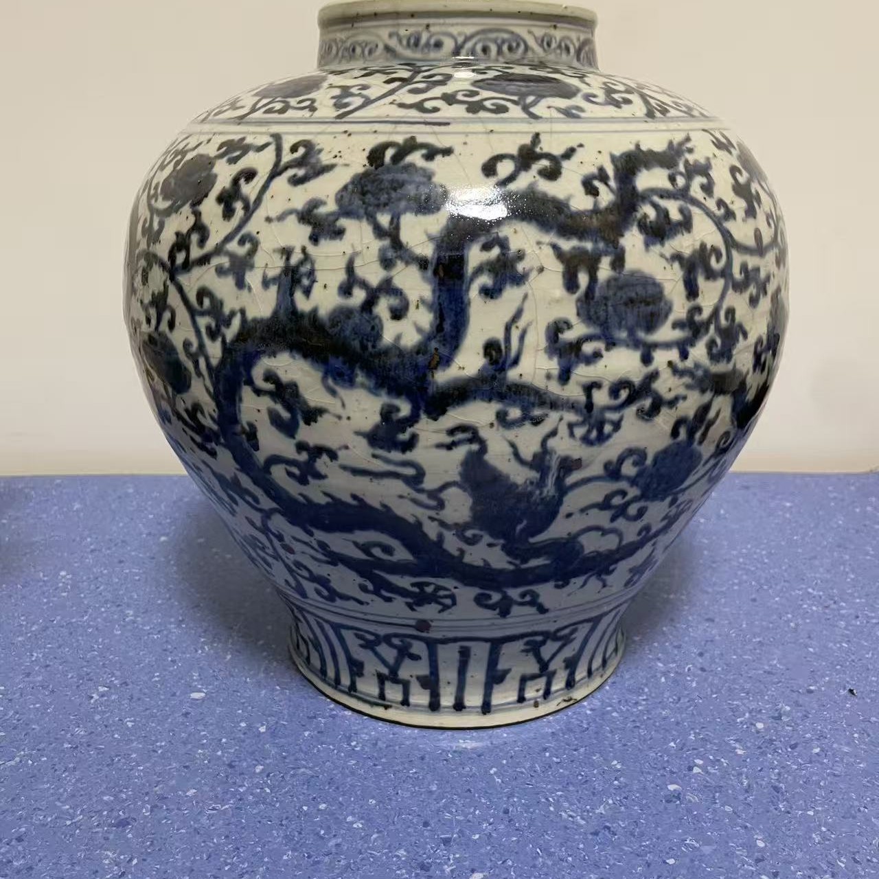 当代青花瓷器摆件