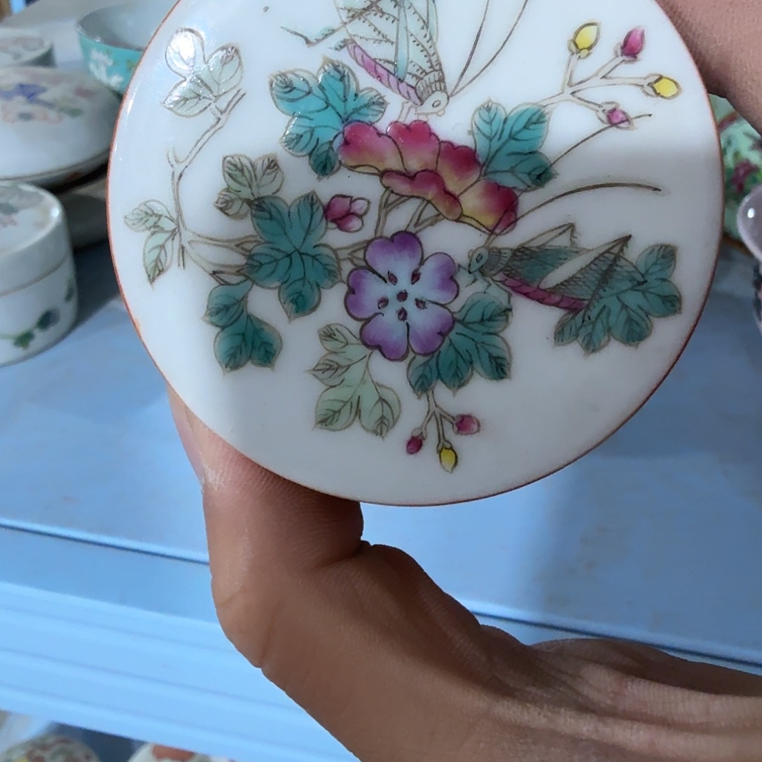 其他陶摆件和摆架两件两幅可小刀