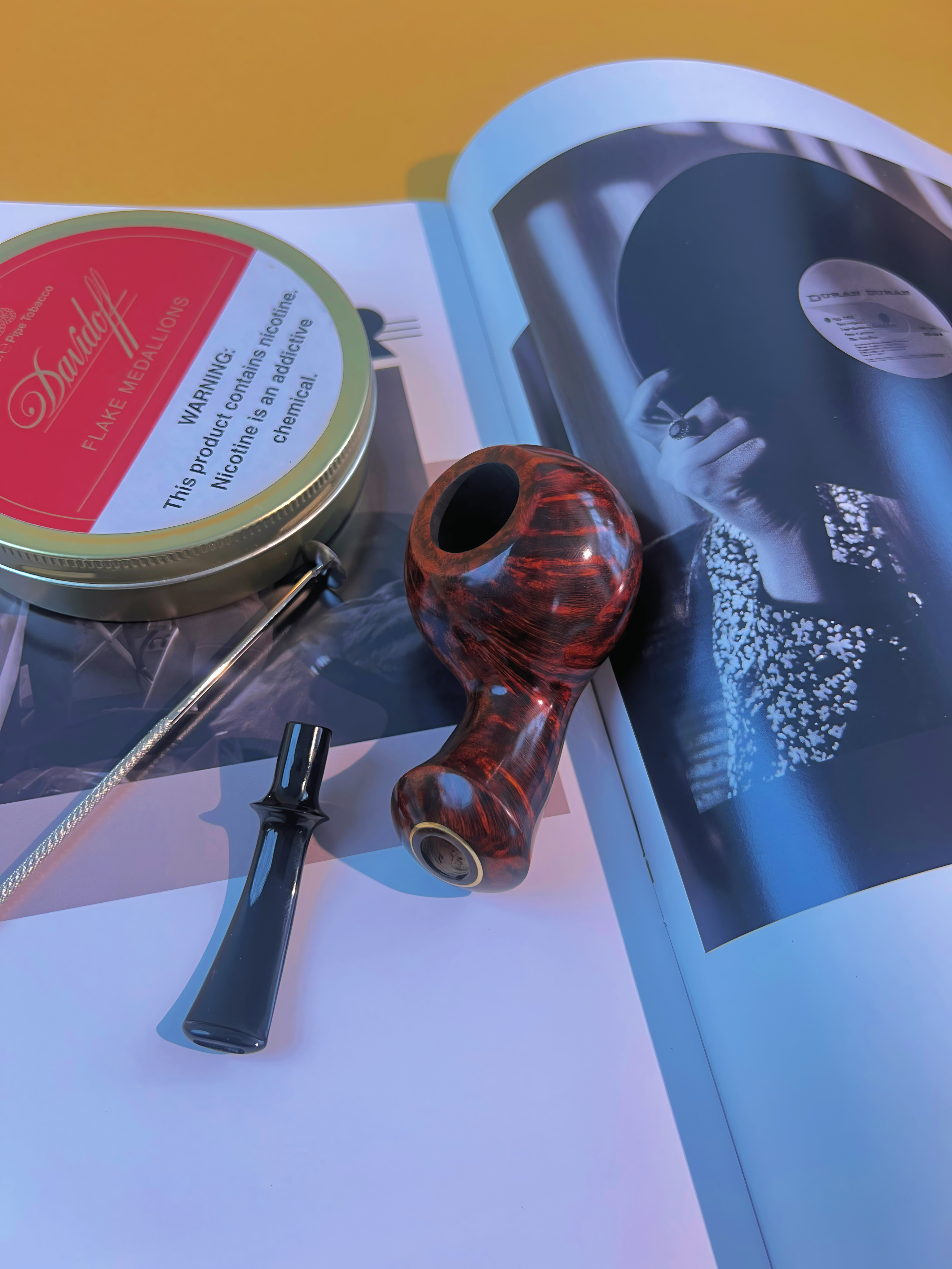 自由式河豚烟斗手工石楠木