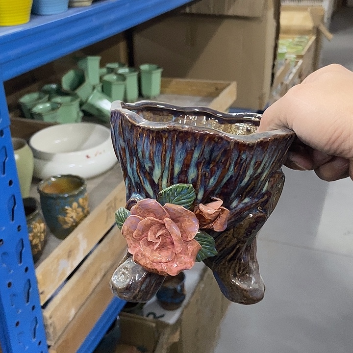 花盆单场满9.9发货13×13瑕疵