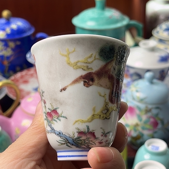 摆件景德镇陶瓷老厂瓷23