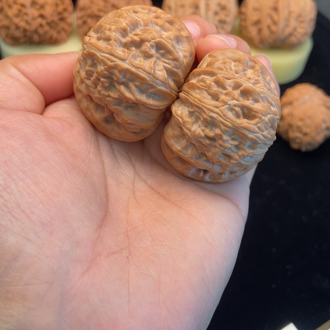 吊坠文玩核桃40白狮子