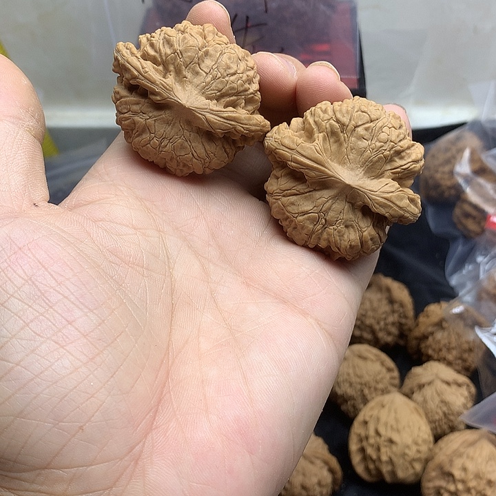 一****文玩核桃吊坠一方一圆