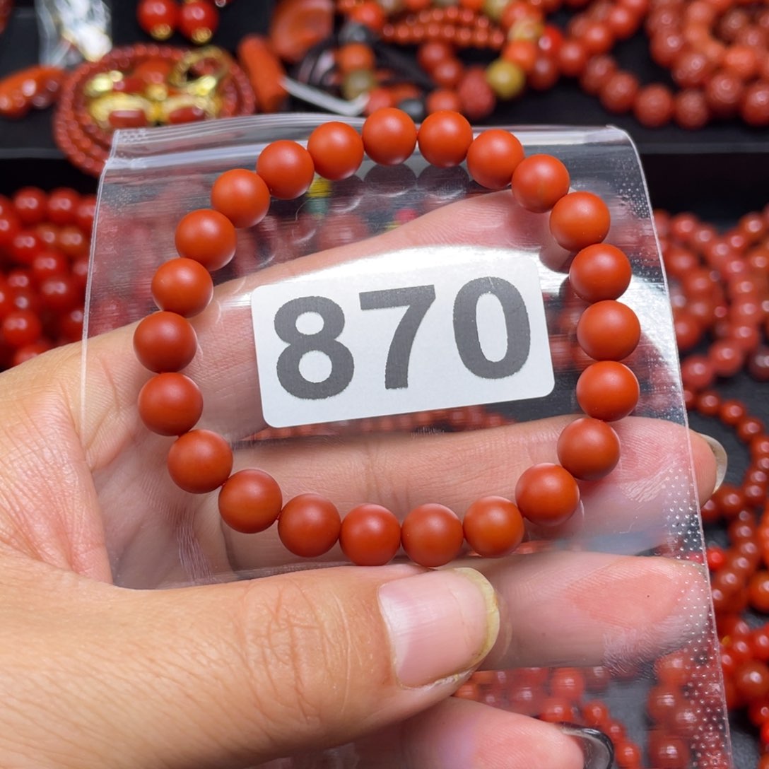 南红玛瑙项链合金淇****