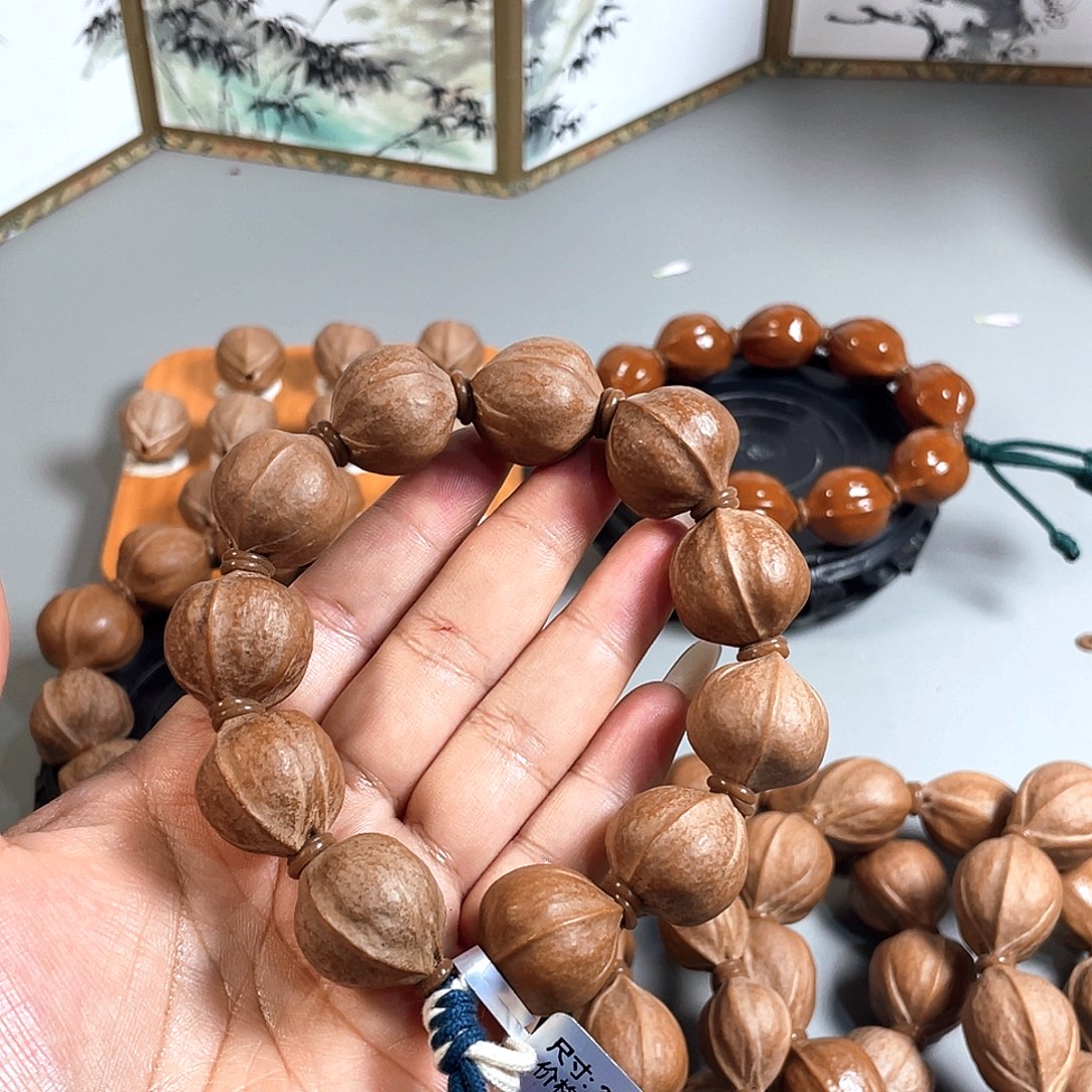 灬***柒手串/手链橄榄核20/23梅林铁核