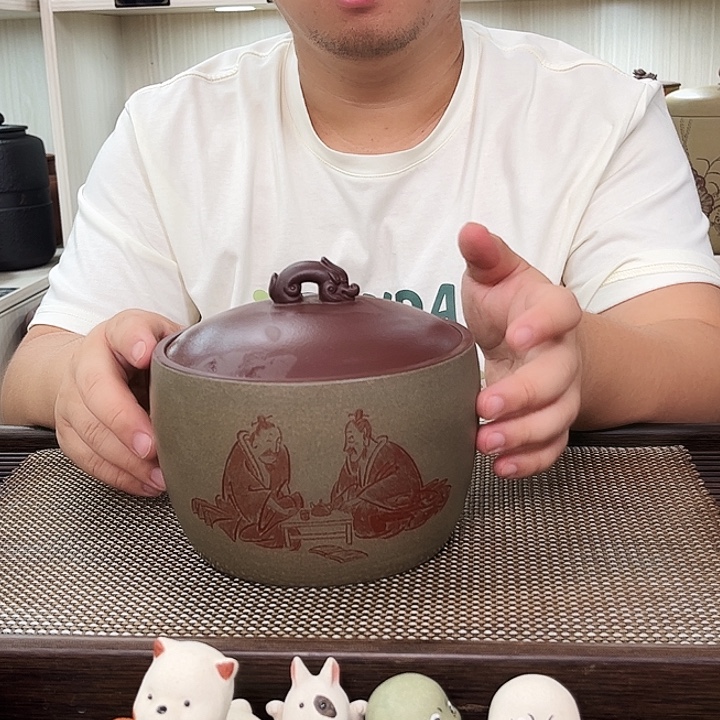 紫砂茶叶罐茶叶罐