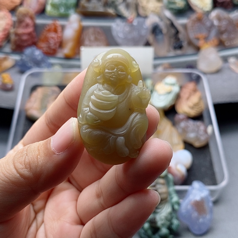【闪购商品】未镶嵌定制石英质玉吊坠
