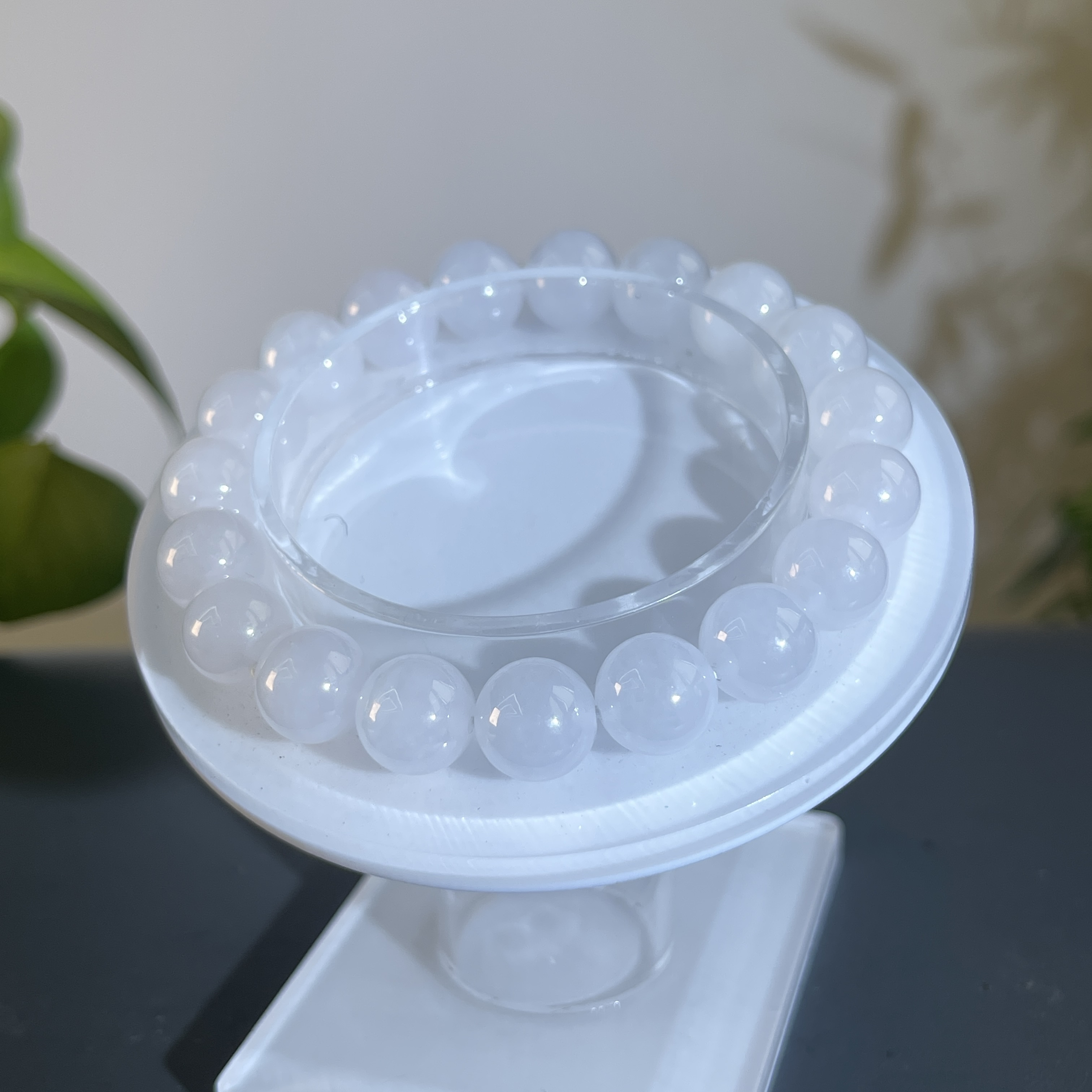 JCA26-91  天然缅甸A货翡翠 翡翠手串