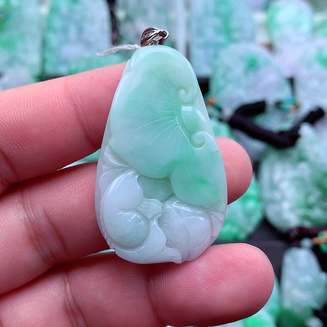 翡翠吊坠(不含链)未镶嵌