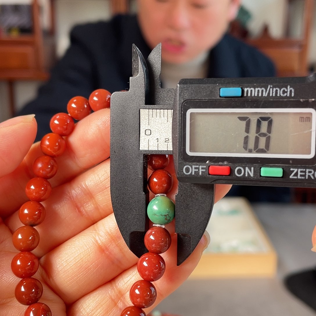 南红玛瑙手链未镶嵌