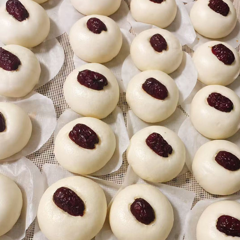 手工制作蜜枣小馒头营养早餐传统美食两袋包邮