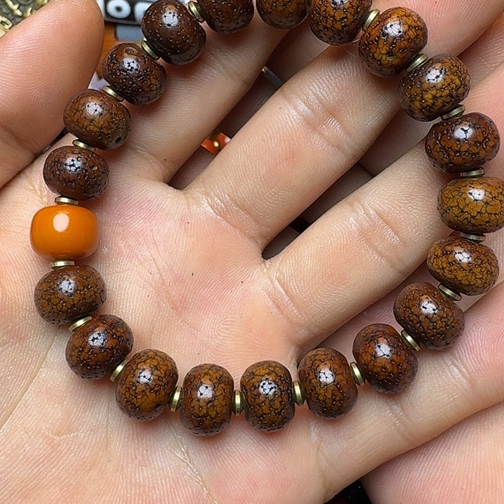 星月菩提吊坠菩提