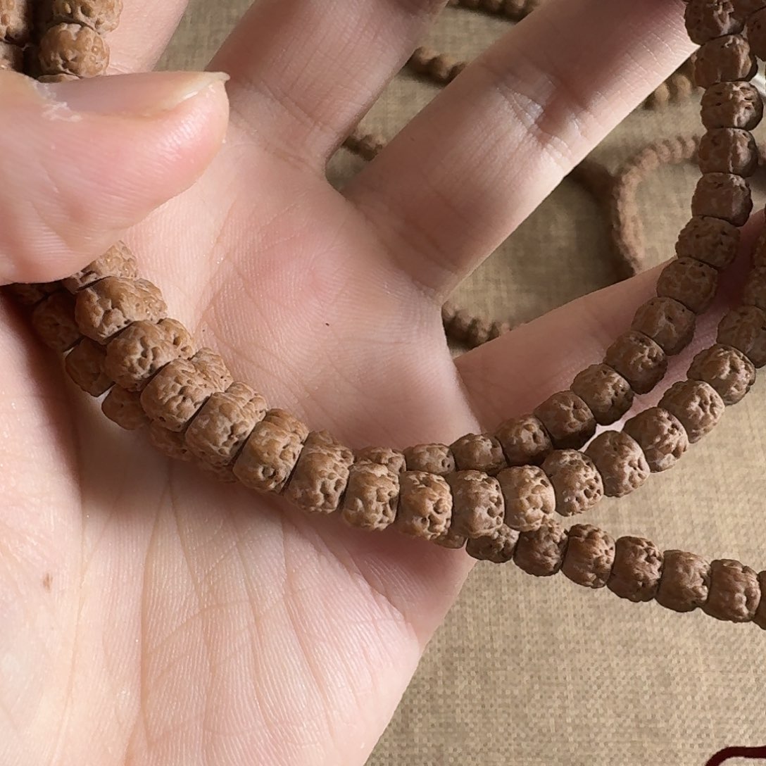 金刚菩提手串k**ㅤ满工满料龙切108