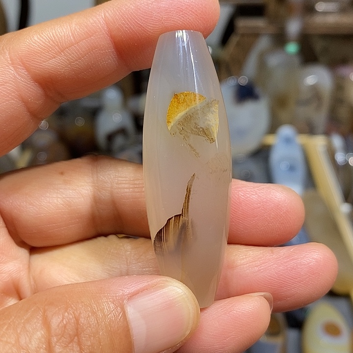 未镶嵌颈饰玛瑙/玉髓