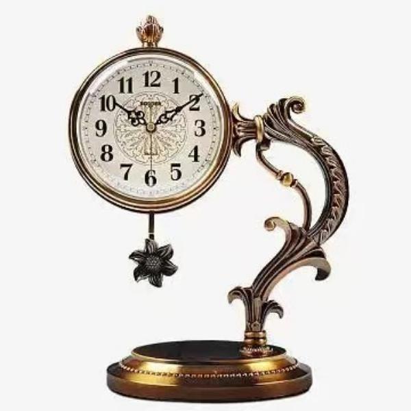 欧式复古男款机械座钟，以直播间为准
