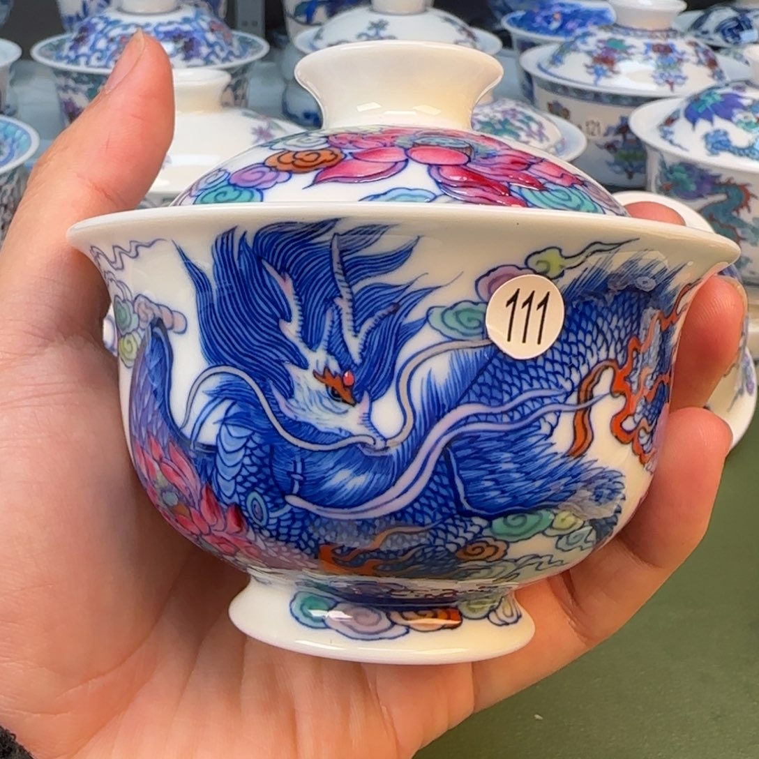彦祖纯手工手绘茶具111