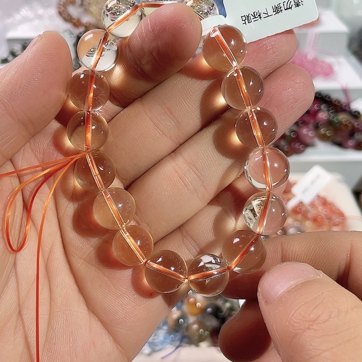水晶手链未镶嵌唯屿儿天然水晶