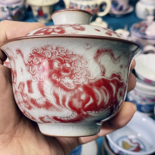 【闪购商品】景德镇陶瓷主人杯123444
